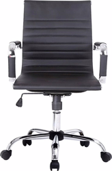 Equip 651002 Silla De Oficina Asiento Respaldo Acolchado Negro | 65100207101 | 4015867226148