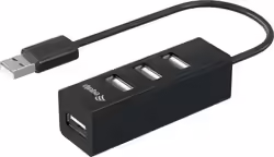 Equip Hub De Interfaz Usb 2.0 480 Mbit S Negro | 128955 | 4015867225318 | 5,99 euros