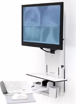 Ergotron 61-080-062 Soporte Para Monitor Blanco Pared | 0698833039047