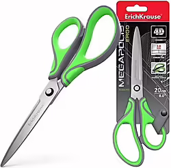 Erichkrause Megapolis Universal Corte Recto Verde, Gris, Acero In | 4041485457404 | 9,99 euros