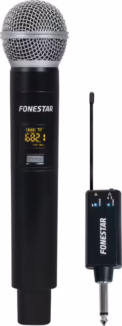 Fonestar Ik-166 Micrófono Negro Micrófono Para Kara | 8422521660105