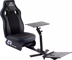 FR-TEC Sprint Asiento para Simulador de Conducción Negro | FT7009 | Hay 1 unidades en almacén