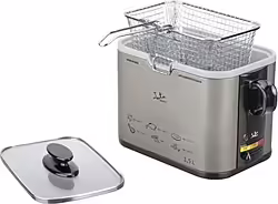 Freidora Jata 1000w Cuba 1.5l Tapa De Cristal Con Asa Termostato  | FR326E | 8421078021742