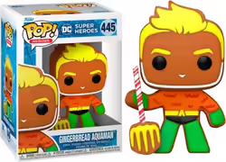 Funko Pop Dc Comics Super Heroes Gingerbread Aquaman 64321 | 889698643214 | 0889698643214
