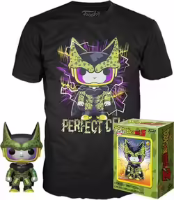 Funko Pop Dragon Ball Z Celula Perfecto + Camiseta Talla Aleatori | 889698566698 | 0889698566698