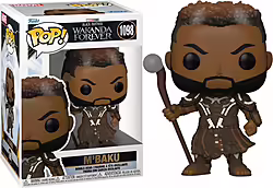 Funko Pop Marvel Black Panther Wakanda Forever Mbaku 63942 | 889698639422 | 0889698639422