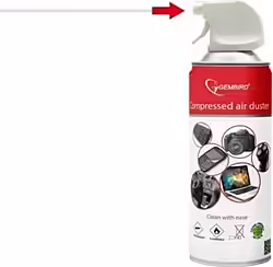 Gembird Ck-cad-fl600-01 Spray Aire Comprimido Para Limpieza 600ml | 8716309100571 | 4,49 euros