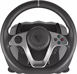 Genesis Seaborg 400 Negro, Plata Usb Volante + Pedales Nintendo S | NGK-1567 | 5901969425383