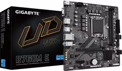 Gigabyte B760m E Placa Base - Compatible Con Procesadores Intel C | 4719331856052