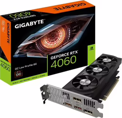 Gigabyte Geforce Rtx 4060 Oc Low Profile 8gb Gddr6 | GV-N4060OC-8GL | 4719331314453