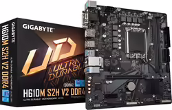 Gigabyte H610m S2h V2 Ddr4 (rev. 1.0) Intel H610 Express LGA 1700 | H610M S2H V2 DDR4 1.0 | 4719331851958