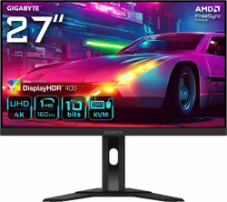 Gigabyte M27ua 27`` Monitor De Juegos Uhd - 3840 X 2160, 160hz, 1 | M27UA EK | 4719331860837