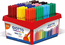 Giotto Turbo Color Rotulador Multicolor 144 Pieza(s) | F523800 | 8000825005732 | 24,99 euros