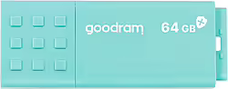 Goodram Ume3 Unidad Flash Usb 64 Gb Usb Tipo A 3.0 Turquesa | UME3-0640CRR11 | 5908267961452