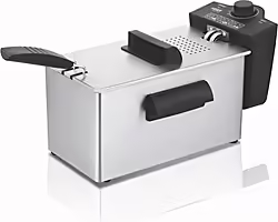 Haeger Df-3es.017a Freidora 3 L 2000 W Negro, Acero Satinado | 5608475017612 | 49,99 euros