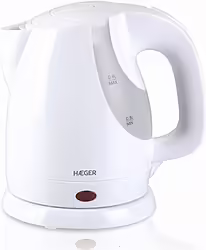 Haeger Ek-13w.006b Tetera Eléctrica 0,9 L 1300 W Blanco | 5608475007026 | 13,99 euros