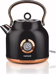Haeger Ek-22b.024a Tetera Eléctrica 1,7 L 2200 W Negro, Or | 5608475016523 | 38,99 euros