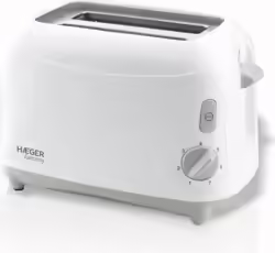 Haeger Geminy 7 2 Rebanada(s) 900 W Blanco | TO-900.005A | 5608475007606 | 18,99 euros