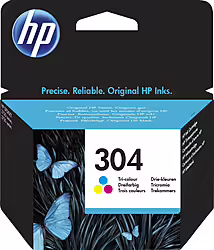 Hp Cartucho De Tinta Original 304 Tricolor | N9K05AE#ABE | 0889894860712 | 17,99 euros