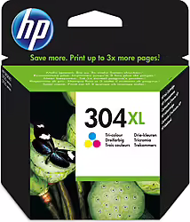 Hp Cartucho De Tinta Original 304xl Tricolor | N9K07AE#ABE | 0889894860798 | 35,99 euros