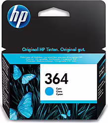 Hp Cartucho De Tinta Original 364 Cian | CB318EE#ABE | 0883585705283 | 17,99 euros