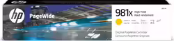 Hp Cartucho Original Pagewide 981x Amarillo De Alto Rendimiento | L0R11A | 0889296095279