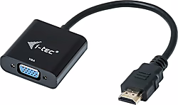 i-tec Adaptador de cable de vÍdeo 0,15 m HDMI, VGA Negro i-tec Adaptador de cable de vÍdeo 0,15 m HDMI, VGA Negro | HDMI2VGAADA | 8595611702747 | Hay 89 unidades en almacén