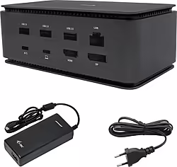 I-tec Metal Usb4 Docking Station Dual 4k Hdmi Dp With Power Deliv | USB4DUALDOCK100W | 8595611705717
