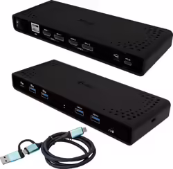 I-tec Universal Dual 4k Display Docking Station + Power Delivery  | CADUA4KDOCKPDB | 8595611707100