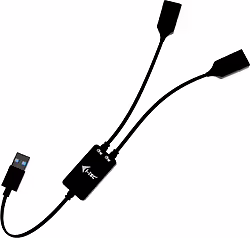 I-tec Usb-a Cable Hub 2 Port (2x USB-A) | U3CBLHUB2A | 8595611707384 | 11,99 euros