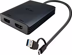 I-tec Usb-a Usb-c Dual 4k 60 Hz Hdmi Video Adapter | CADUAL4KHDMI | 8595611706844 | 70,49 euros