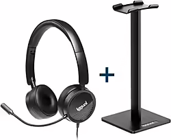 Iggual Kit Auriculares Dual Tech + Soporte Sa22 | IGG317075+IGG318058 | 2511072211389