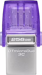 Kingston Technology Datatraveler Microduo 3c Unidad Flash Usb 256 | DTDUO3CG3/256GB | 0740617328110