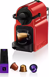 Krups Inissia Xn1005 Ruby Red Pod Coffee Machine 0,7 L | XN 1005 | 0010942216476 | 78,99 euros