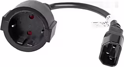 Lanberg Ca-c14e-10cc-0018-bk Cable De Alimentación Negro 0 | 5901969409871 | 4,49 euros