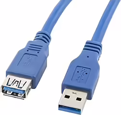 Lanberg Ca-us3e-10cc-0030-b Cable Usb 3 M Usb A Azul | 5901969413823 | 4,79 euros