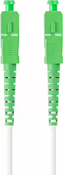 Lanberg Fo-sasa-ss21-0100-wh Cable De Fibra Optica 10 M Sc Apc G. | 5901969430844