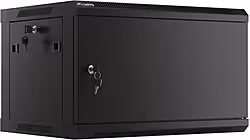 Lanberg WF01-6406-00B armario rack 6U Bastidor de pared Negro | Hay 7 unidades en almacén