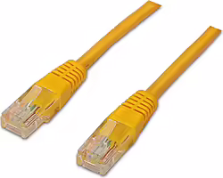 Latiguillo De Red Aisens Rj45 Utp Cat6 0.5m Amarillo A135-0253 | 8436574702521 | 1,99 euros