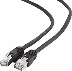 Latiguillo Gembird Cat 6 Ftp 0.5metros Negro Pp6-0.5m Bk | PP6-0.5M/BK | 8716309074049