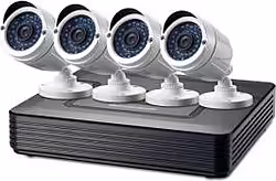 Level One Dsk-4001 Kit Videovigilancia 720p 8 Canales 4 Camaras D | DSK-8001 | 4015867208335