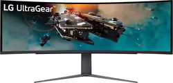 Lg Ultragear Led Display 124,5 Cm (49``) 5120 x 1440 Pixeles Quad | 49GR85DC-B | 8806098789733
