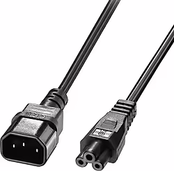 Lindy 30341 Cable De Transmisión Negro 2 M C14 Acoplador C | 4002888303415 | 7,99 euros