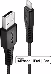 Lindy 31290 Cable De Conector Lightning 0,5 M Negro | 4002888312905 | 13,49 euros