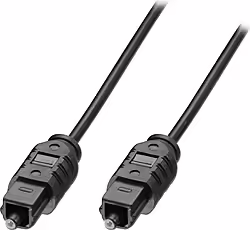 Lindy 35211 Cable De Audio 1 M Toslink Negro | LINDY35211 | 4002888352116 | 9,99 euros