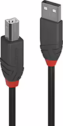 Lindy 36672 Cable Usb 1 M Usb 2.0 Usb A Usb B Negro | LINDY36672 | 4002888366724 | 5,75 euros