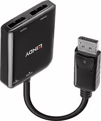 Lindy 38430 Hub De Interfaz Displayport 21600 Mbit S Negro | 4002888384308 | 53,99 euros