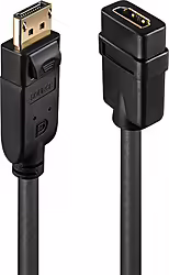 Lindy 41005 adaptador de cable de vÍdeo 0,15 m DisplayPort HDMI Negro Lindy 41005 adaptador de cable de vÍdeo 0,15 m DisplayPor | LINDY41005 | 4002888410052 | Hay 7 unidades en almacén
