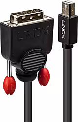 Lindy 41952 adaptador de cable de vÍdeo 2 m Mini DisplayPort DVI-D Negro Lindy 41952 adaptador de cable de vÍdeo 2 m Mini DisplayP | LINDY41952 | 4002888419529 | Hay 17 unidades en almacén