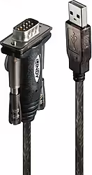 Lindy 42855 Cable De Serie Gris, Transparente 1,5 M Usb Tipo A Db | LINDY42855 | 4002888428552